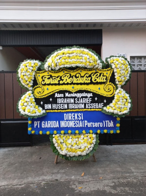 Papan Bunga Duka di Sosorgadong